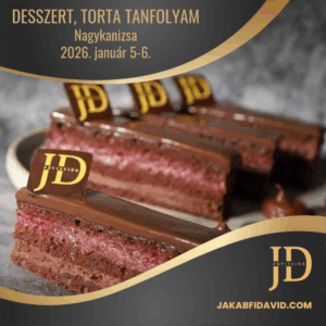 Desszert, torta tanfolyam – január 5-6.