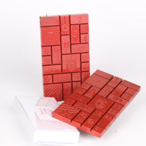 Adventi táblás tejcsokoládé