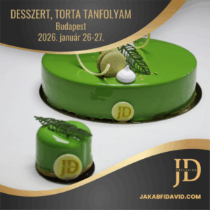 Desszert, torta tanfolyam – január 26-27. Budapest