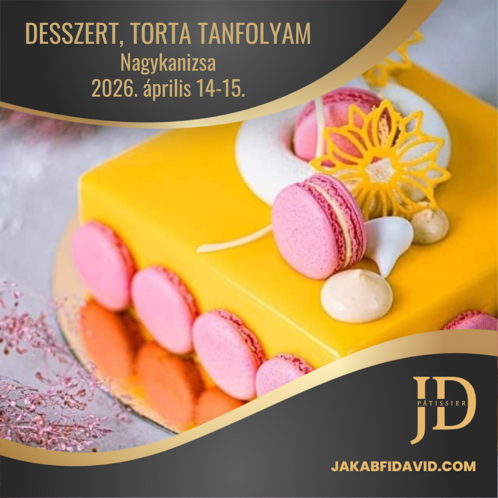 Desszert, torta tanfolyam – április 14-15.