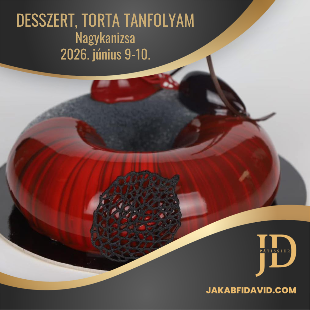 Desszert, torta tanfolyam – június 9-10.